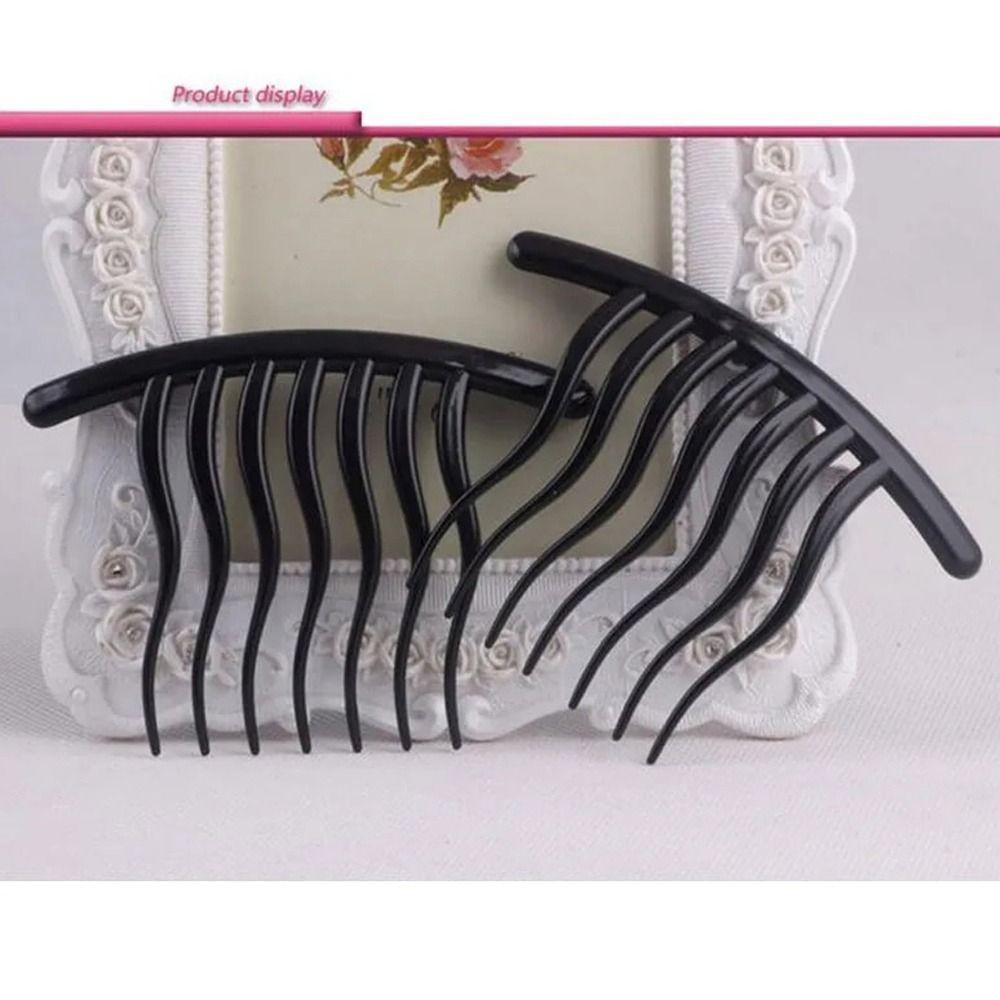 Заколки для волос конский хвост гребень для волос начес объем для девочек вилка для волос вставки заколка для волос для женщин