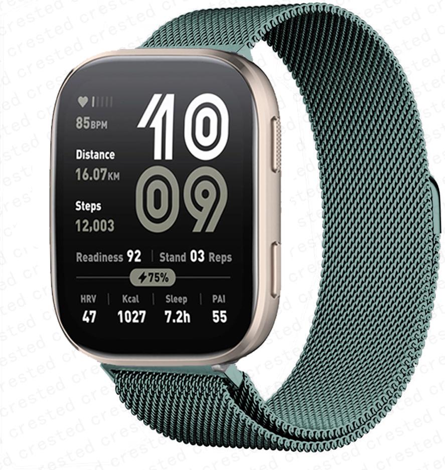 20 мм 22 мм ремешок для часов для Amazfit bip 6 5 Balance GTS 4 mini 2 2e 3 GTR 4 2 3 Pro миланская петля correa браслет huawei gt 5 Band