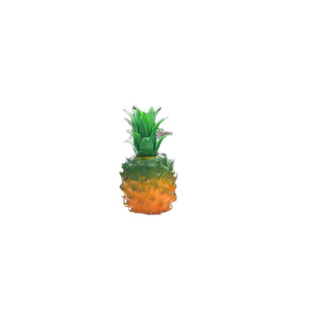 Decoration 3D Realistic Pineapple Ornament Plastics Pineapple Car Decoration Motorcycle