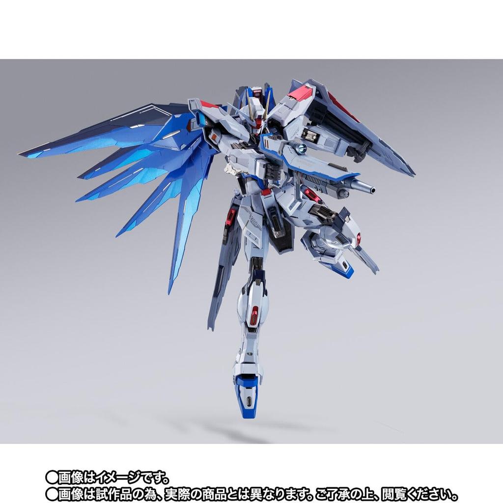 Tamashii Nation 2023 Limited METAL BUILD Freedom Gundam CONCEPT 2 SNOW SPARKLE Ver. приблизительно. 190 мм ABS и ПВХ литая подвижная окрашенная фигурка