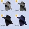 Caps Mask Set Fisherman Hat Sunscreen Sun Hat Durable Bucket Hat  Outdoor