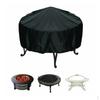 Patio Round Fire Cover Waterproof UV Grill BBQ 30''