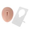 Silicone Belly Model 3D Piercing Practice Acupuncture Display Soft Belly Button Model for Teaching