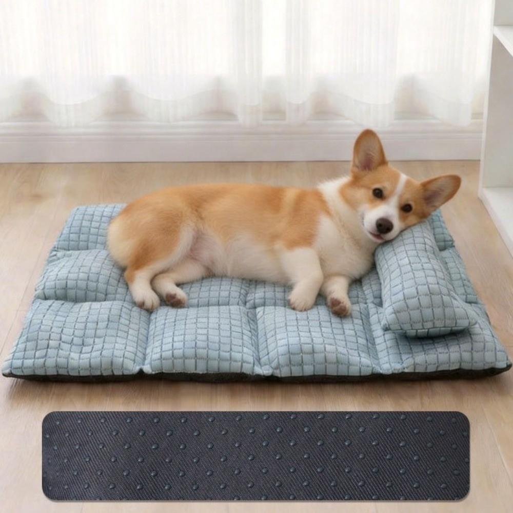 Folding Dog Sleeping Mat Breathable Pet Cool Bed Mat Universal Dog Cooling Mat Indoor Use