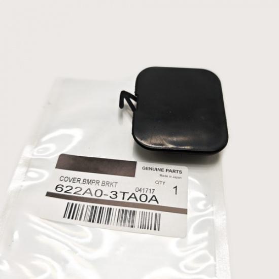 622A03TA0A Front Bumper Tow Hook Cover Cap Black For 2013-2015 Nissan Altima
