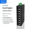 Промышленный гигабитный Ethernet-коммутатор на DIN-рейку