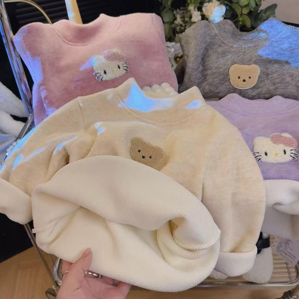 Уютный флисовый топ-термобелье с шерстью и шелком для малышей Koala - Теплая и универсальная одежда на осень/зиму