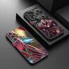 Чехол Человек-паук Железный человек для Samsung S25 S24 S23 S22 S21 S20 S10 FE Ultra Plus Lite Матовый Полупрозрачный Чехол для телефона