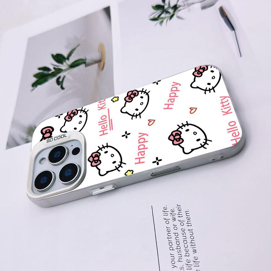 Чехол для телефона Hello Kitty - Милый белый дизайн Sanrio для Apple 16