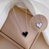Cold Wind Love Fritillary Minimalist Wind Furnace Real Gold Necklace Female Collarbone Chain