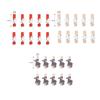 10/30PCS Christmas Tree Elk Goves Wood Clips Snowflake Mini Wooden Clothespins Photo Frame Paper Pegs New Year DIY Craft Clips