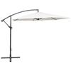 VidaXL Cantilever Garden Parasol, Patio Sunshade, Sun Shelter, Hanging Parasol with Crank Terrace 42202