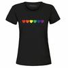 Rainbow Hearts Women's T-Shirt Pride Shirts