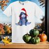 Cute Eeyore Christmas Light T-shirt T Shirt Men Women Unisex Tshirt SY57