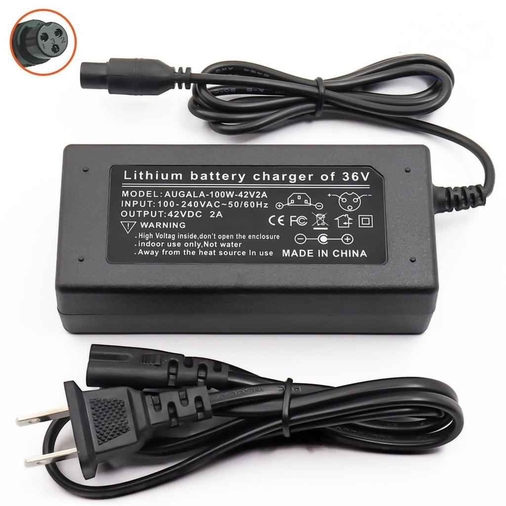 42V 2A Adapter Charger Power Supply For Balancing Electric Scooter Hoverboard