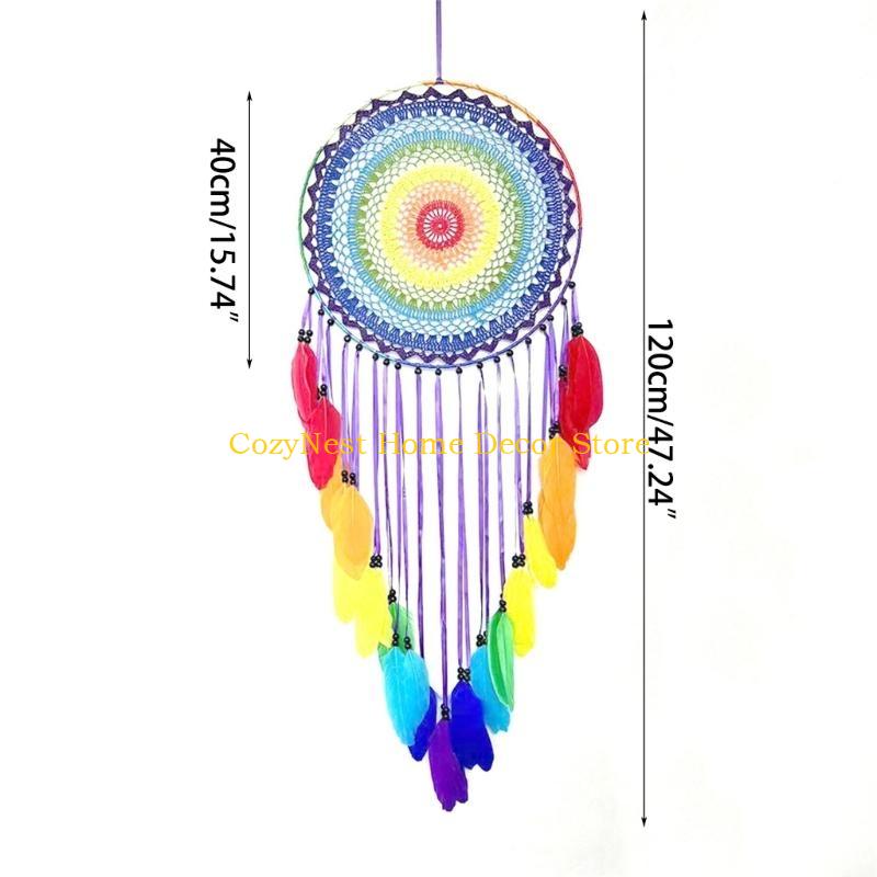 92MF Bohemian Dream Catchers for Wedding Party, Room Ornaments Elegant Design