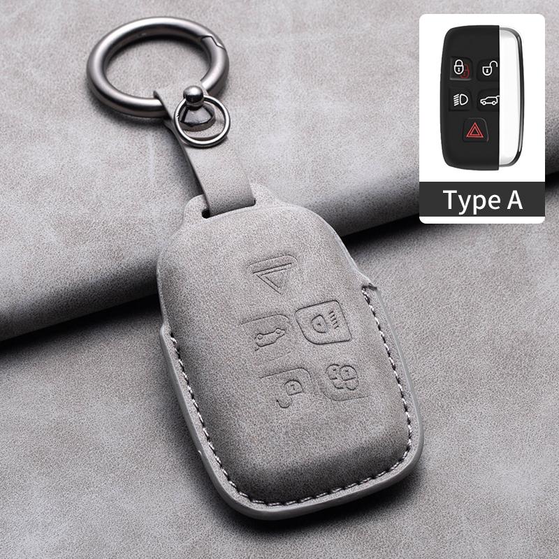 Кожаный чехол для автомобильного ключа для Land Rover Range Rover JAGUAR Sport Evoque Velar Discovery 5 Jaguar XE XF E-Pace F-Pace A8 X8 XJ XFL