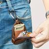 Легкая Роскошь Винтажный Кошелек для Ключей и Монет из Натуральной Кожи, Унисекс Многофункциональный Держатель для Карт, Органайзер для Карт