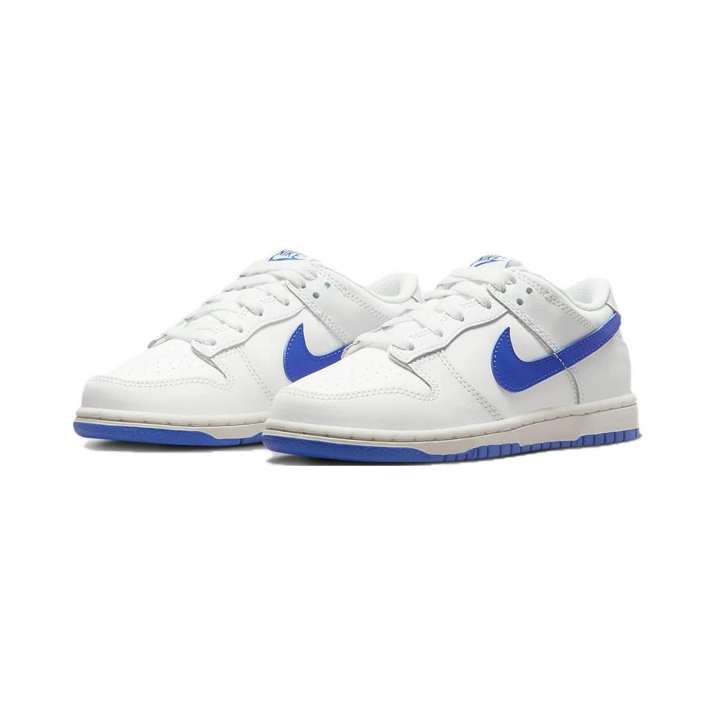 Nike Белые детские кроссовки Dunk Low PS Summit Hyper Royal DH9756-105