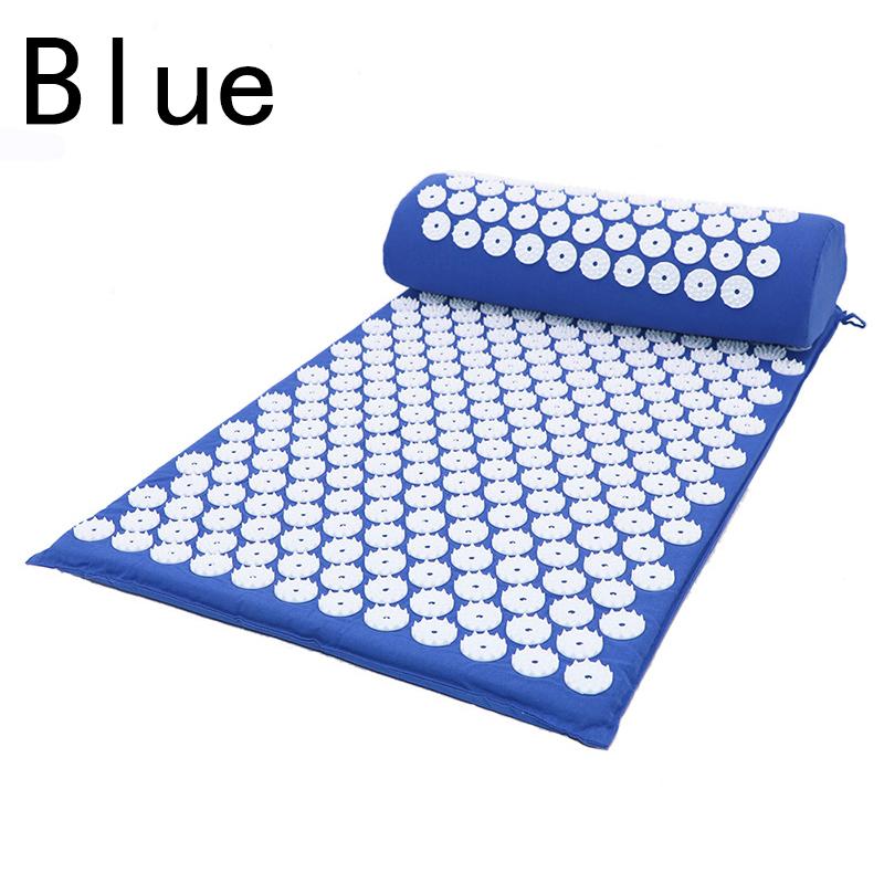 Лотос Массажер Подушка Шипы Коврик Боль в спине Домашний фитнес Снятие стресса Тренажерный зал Акупунктура Йога Коврик Расслабляющая Подушка Тело