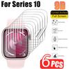 6PCS Screen Protector Film For Apple Watch Ultra 2 49mm 46mm 45mm 41mm 44mm 40mm 42mm 38mm HD Hydrogel Accessories Series10 9 8 7 6 5 4 3 Se