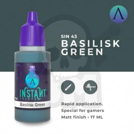 Sin-43 scale color instant basilisk green