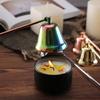 Stainless Steel Candle Flame Snuffer Bell Shape Cover Candle Stopper Wick Snuffer  for Home Safety