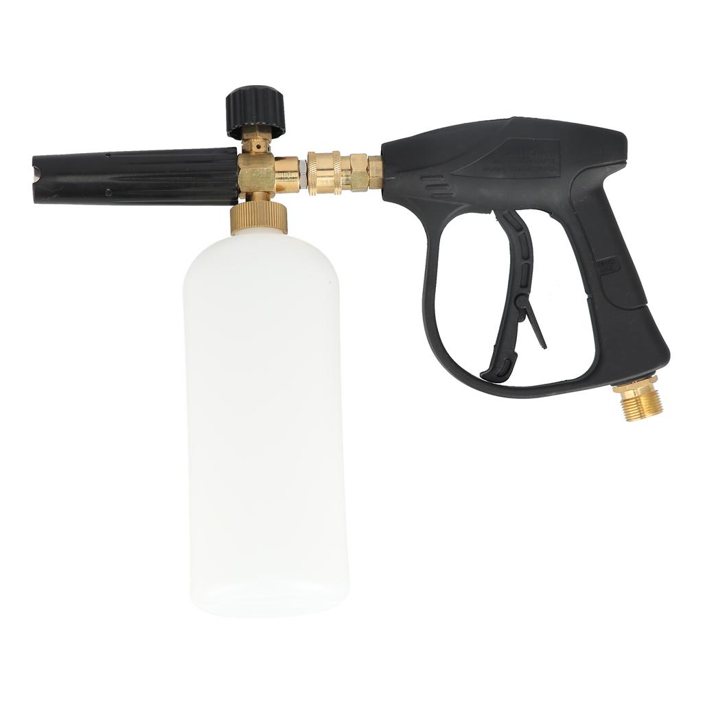 Многофункциональный пистолет для мойки автомобилей под высоким давлением с 5 насадками для пены, набор баллонов с пеной M22x1,5 мм