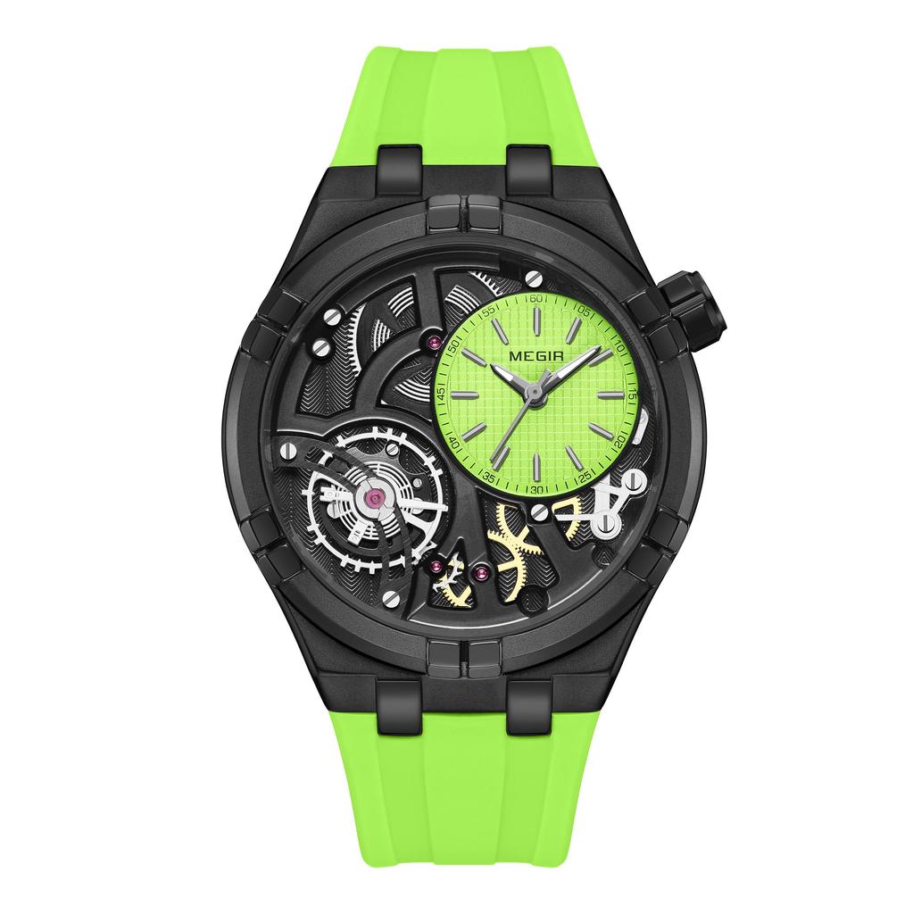 Megir Fashion Sports Military Watches for Men Large Dial Waterproof Luminous Man Quartz Casual Wristwatches Clock Montre Homme 8111