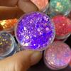 High Sparkly Polyester Iridescent Glitter Chunky Mix Snow Globe Tumbler Makeup PET Glitter