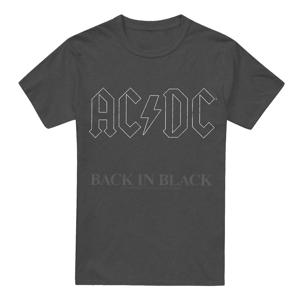 AC/DC Unisex Adult Back In Black T-Shirt