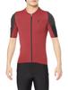 Lion De Capelmuur Unisex Crossover Short Sleeve Jersey with Six High Size S Pockets, Visibility, Red,