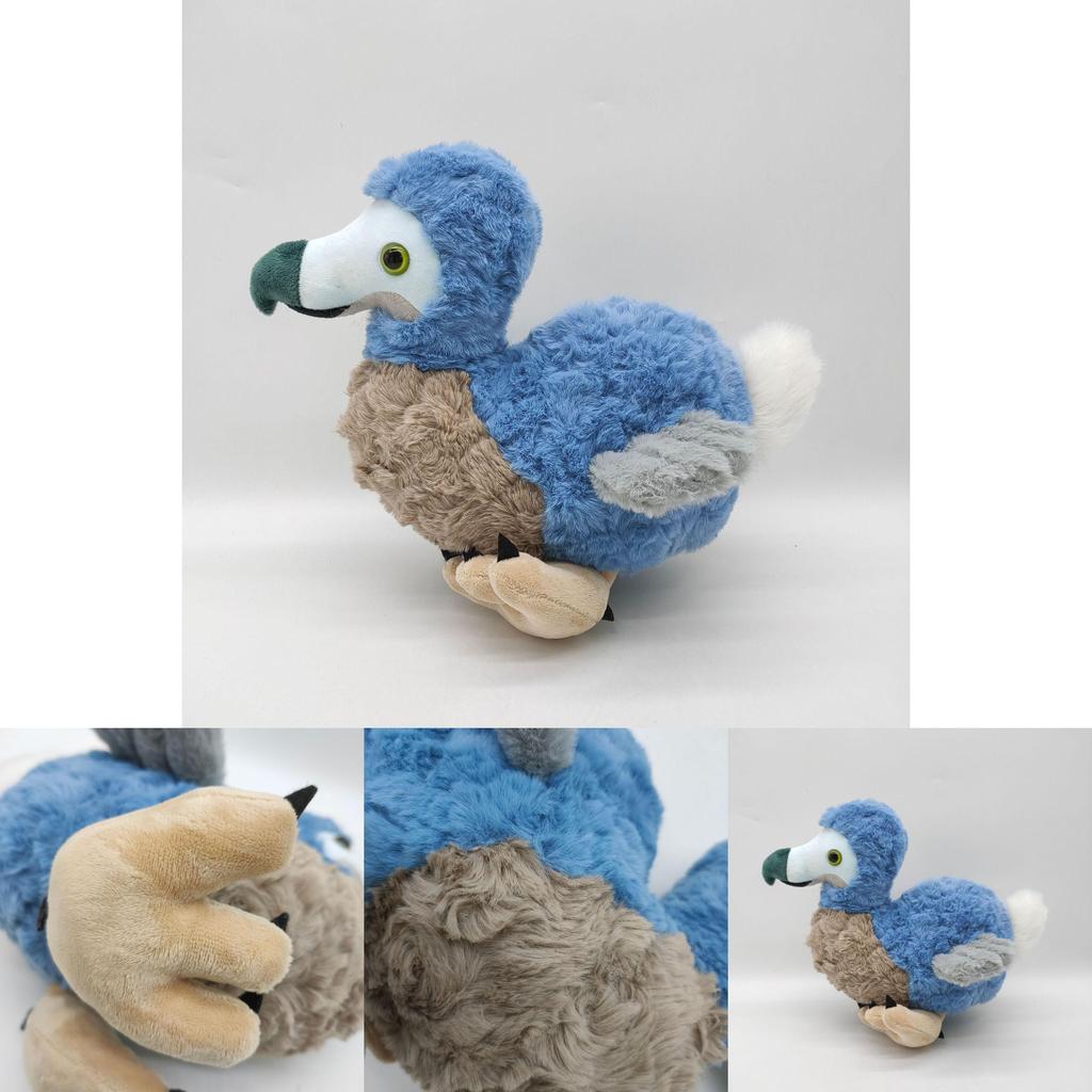 Мягкая плюшевая игрушка Додо 7,8 дюйма, синяя птица, мягкая набивная кукла, для детей, рождественские подарки