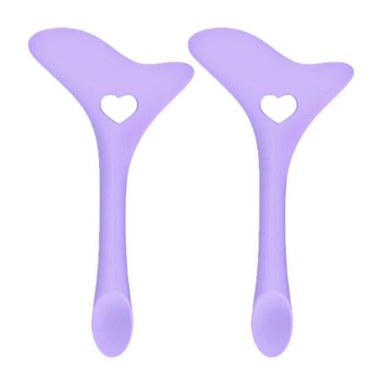 2Pcs Eyeliner Stencils Winged Eye Makeup Template for Beginners Multi-purpose Silicone Eye Makeup Tool Mascara