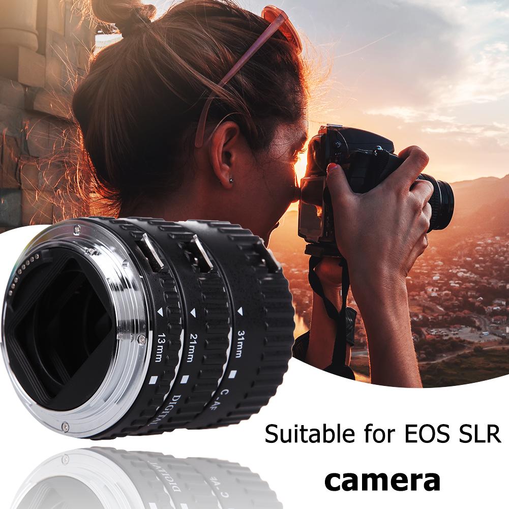 Кольцо-удлинитель для макросъемки с автофокусом для камеры Canon EF EF-S, адаптер для кольца-удлинителя объектива