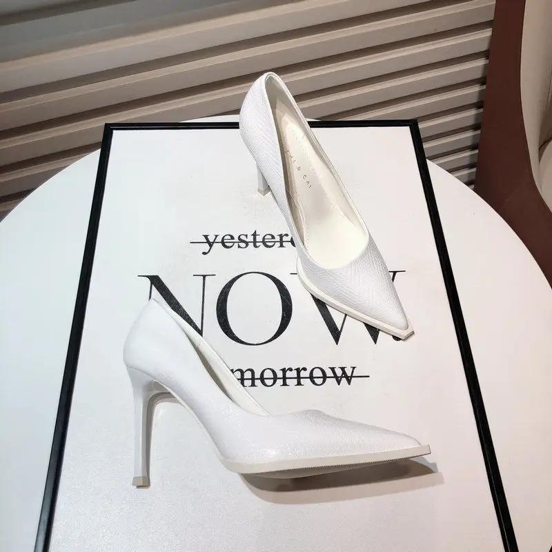 Женская обувь Нескользящие туфли на высоком каблуке Туфли-лодочки Stilito Женская акция Модная повседневная распродажа Весенние каникулы Последние