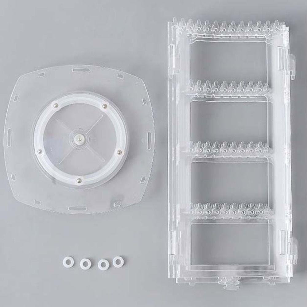 360 Degree Necklaces Rings Holder Rotating Jewelry Storage Box Earring Organizer