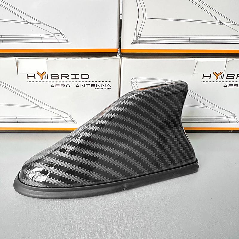 Автомобильная антенна "Акулий плавник" цвет карбон Автомобильные радиосигнальные антенны Антенны на крышу Антенны для приема AM/FM-сигнала Водонепроницаемая Антенна на крышу автомобиля
