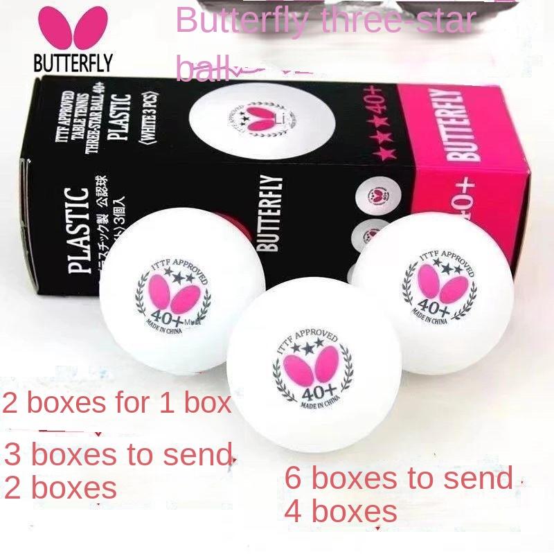 Butterfly 3-Star Table Tennis Balls R40+ ABS Seam Balls for Training and Competition