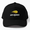 Кепка-бейсболка Us Open с принтом глобуса Hip Hop Шапка-бини Женская Унисекс с принтом рыбы Черная Для улицы Мальчики Летняя Однотонная Защита от солнца