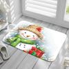 Christmas Series Door Mat Bathroom Floor Mat Kitchen Living Room Carpet