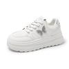 Trend Butterfly Versatile Fashion Little White Shoes Women's Summer Skirt 2024 Spring and Autumn Popular Platform Casual Board Shoes