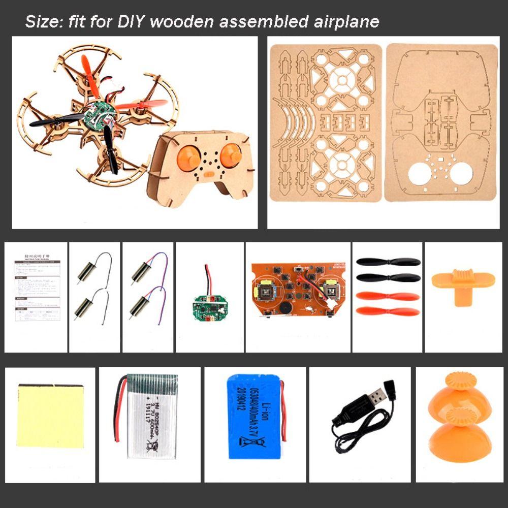 Самодельный обучающий сборный самолет Эксперимент для начальной школы