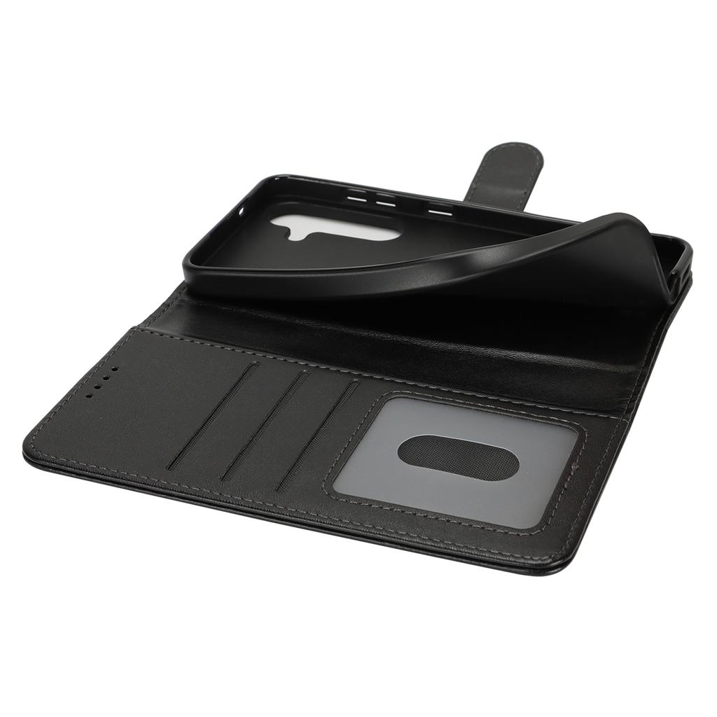 Для Samsung Galaxy S24 Чехол-подставка Противоударный Кожаный Чехол-кошелек для телефона