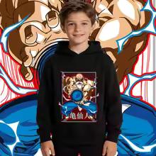 Dbz Maestro Roshi Anime Print Boys Girls Kids Fleece Hoodie Warm Autumn Winter Sweatshirt Casual Soft Children Clothes