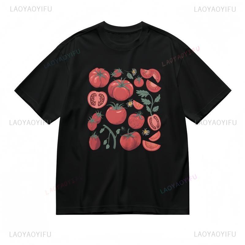 Fresh tomato graphic illustration T-shirt