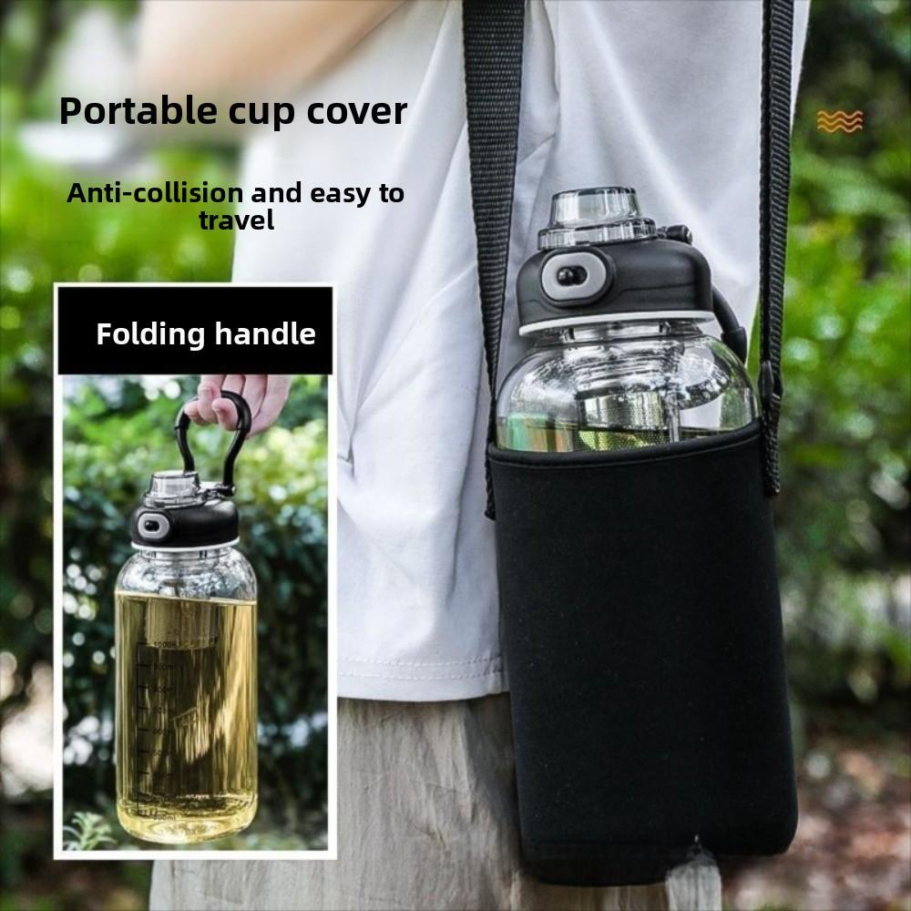 Tea Separation Glass Tea Cup with Handle Portable Kettle New Water Bottle Gifts