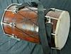 Folk Musical Instrument Punjabi Bhangra Dhol in Rosewood Sheesham with Bag – Traditional Indian Wedding Drum