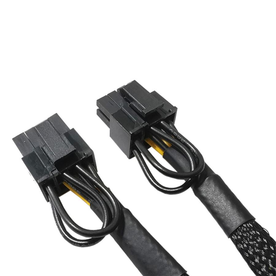 Упаковка из 10 штук PCI Express 6-pin на двойной 8-pin (6+2 контакта) Адаптер питания для видеокарты