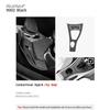 Betterhumz Для BMW 3 Серии E90 E92 E93 Отделка Салона Автомобиля из Алькантары Крышка Панели Переключения Передач Центральной Консоли Аксессуары